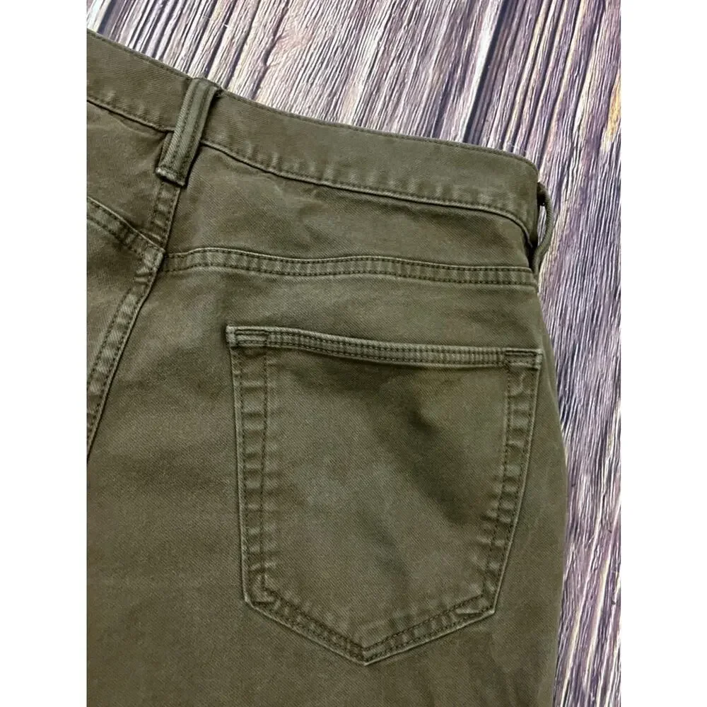 Banana Republic Traveler Slim Fit Brown Jeans Men's Sz 32x30 (Actual 32x30)